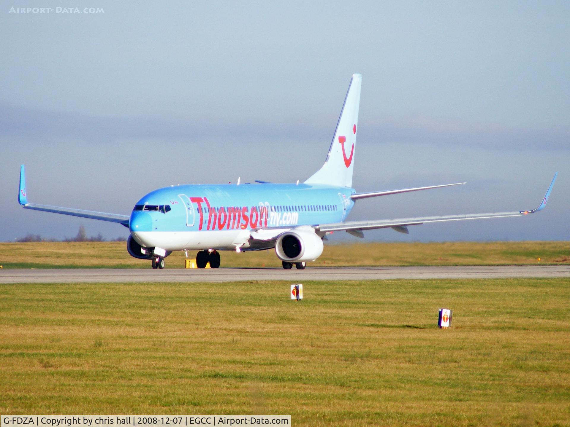 G-FDZA, 2007 Boeing 737-8K5 C/N 35134, Thomson