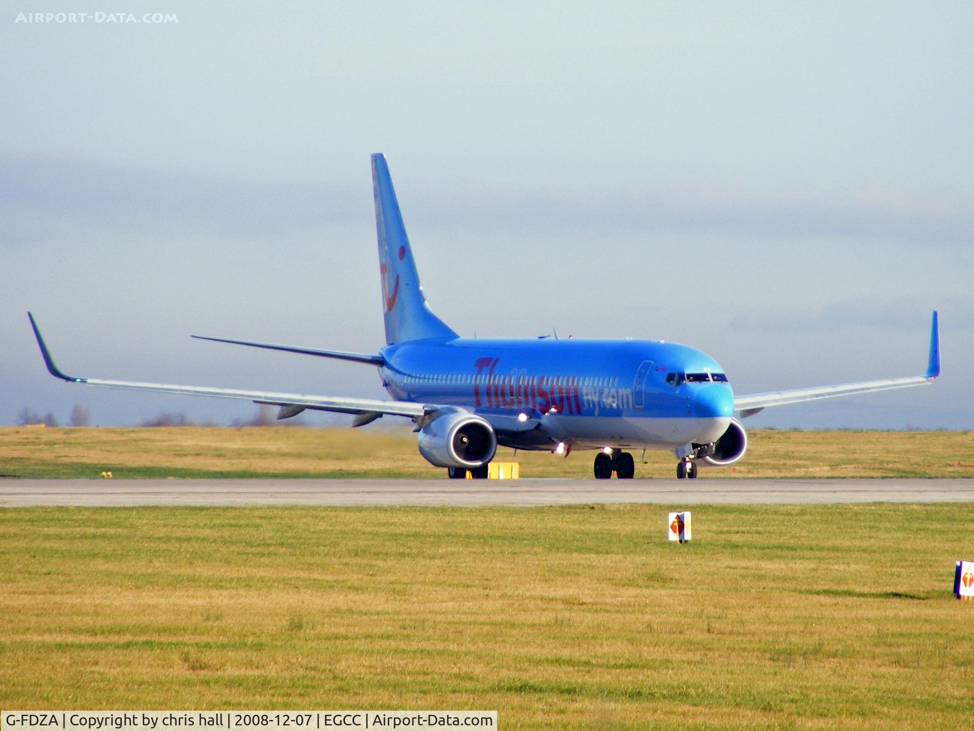G-FDZA, 2007 Boeing 737-8K5 C/N 35134, Thomson