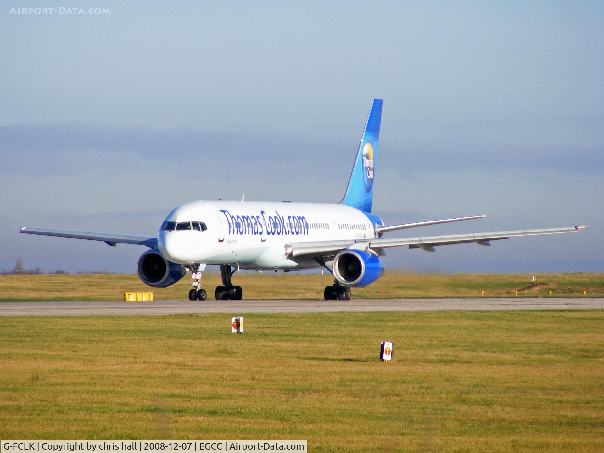G-FCLK, 1993 Boeing 757-2Y0 C/N 26161, Thomas Cook