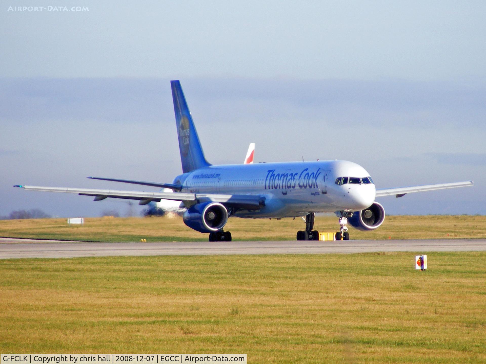 G-FCLK, 1993 Boeing 757-2Y0 C/N 26161, Thomas Cook