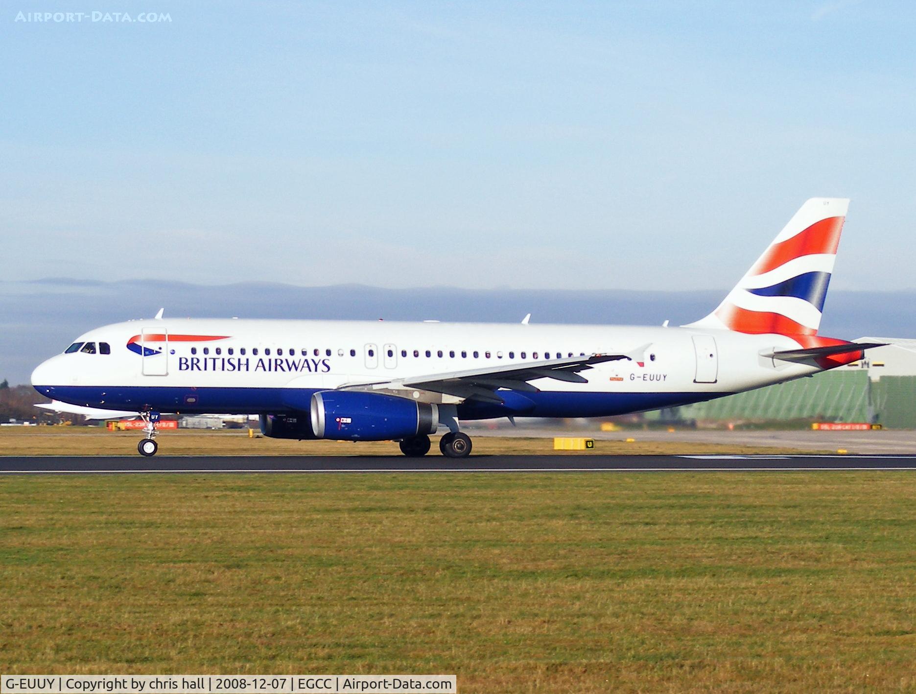 G-EUUY, 2008 Airbus A320-232 C/N 3607, British Airways