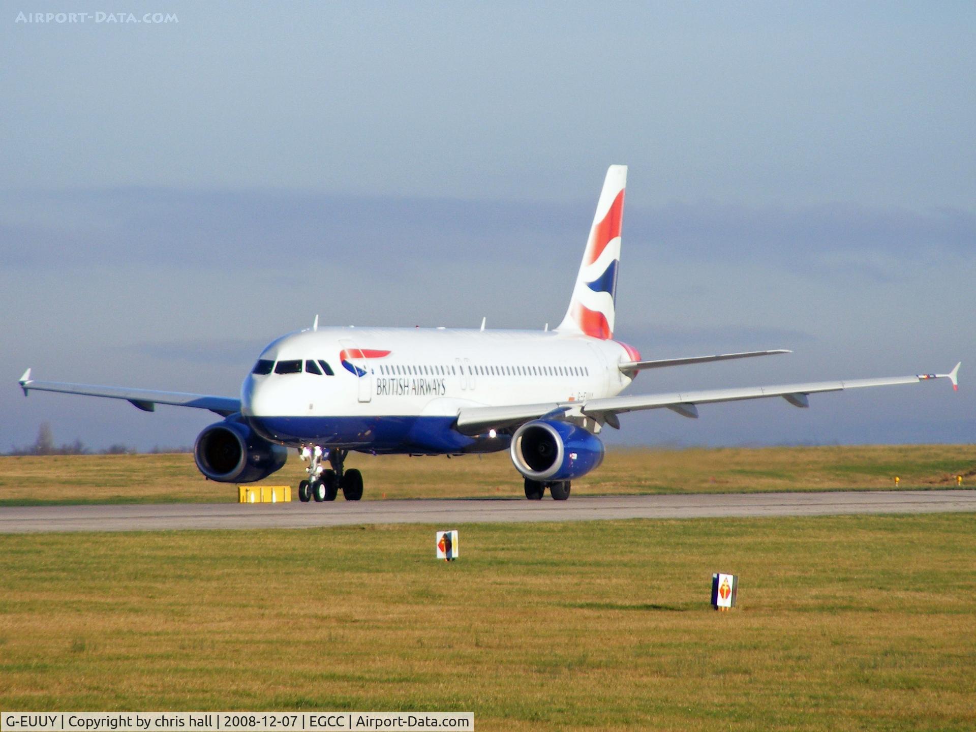 G-EUUY, 2008 Airbus A320-232 C/N 3607, British Airways