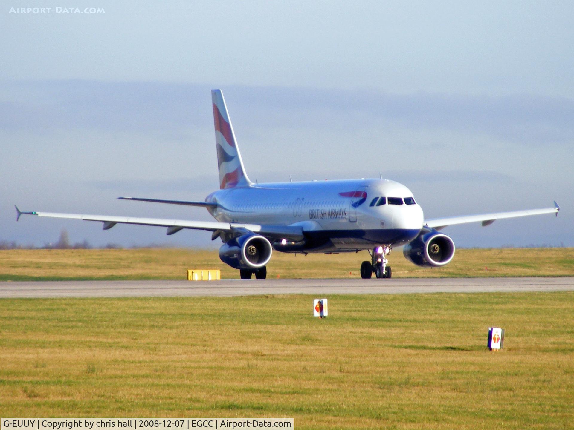 G-EUUY, 2008 Airbus A320-232 C/N 3607, British Airways