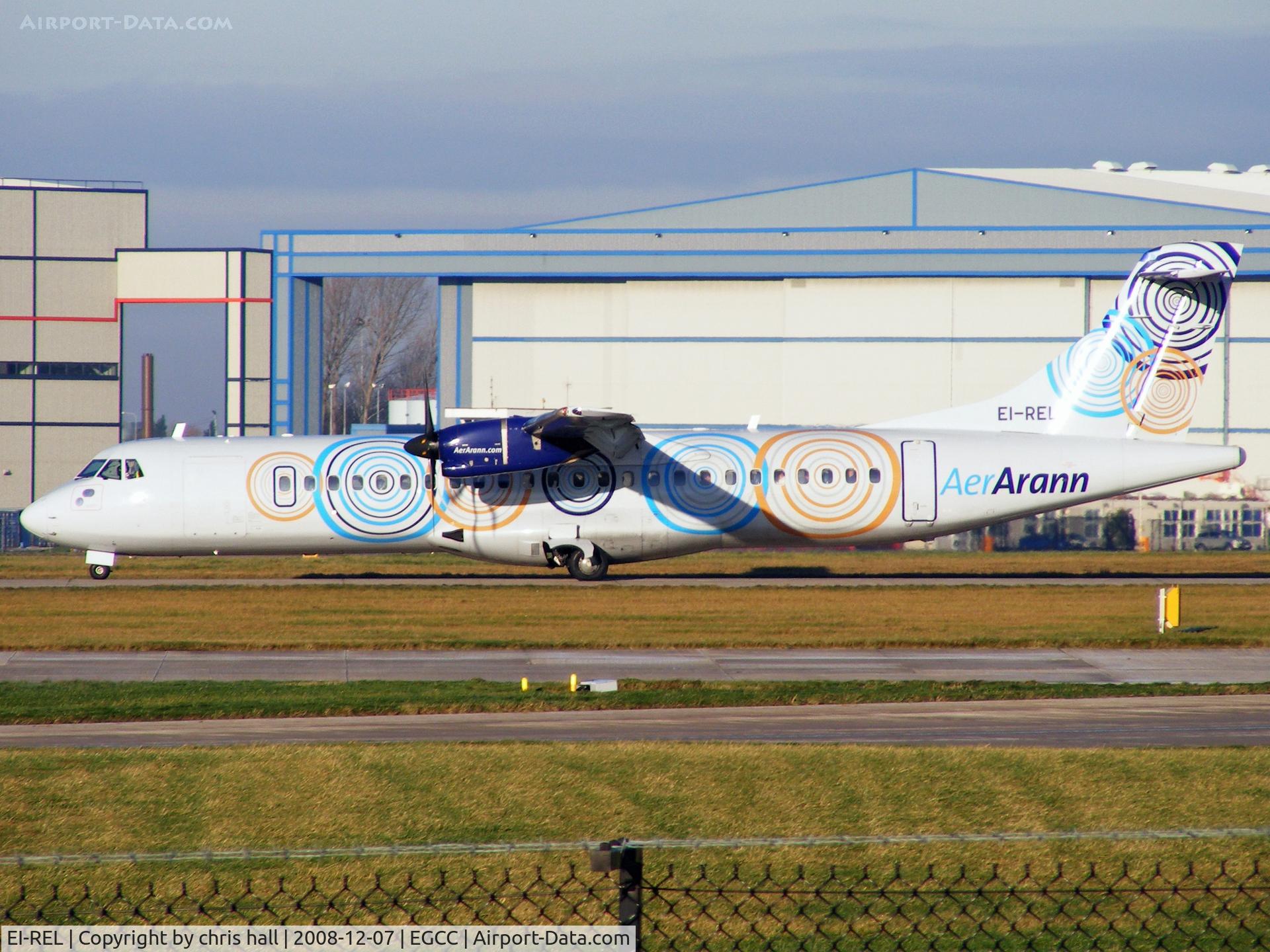 EI-REL, 2007 ATR 72-212A C/N 748, Aer Arann