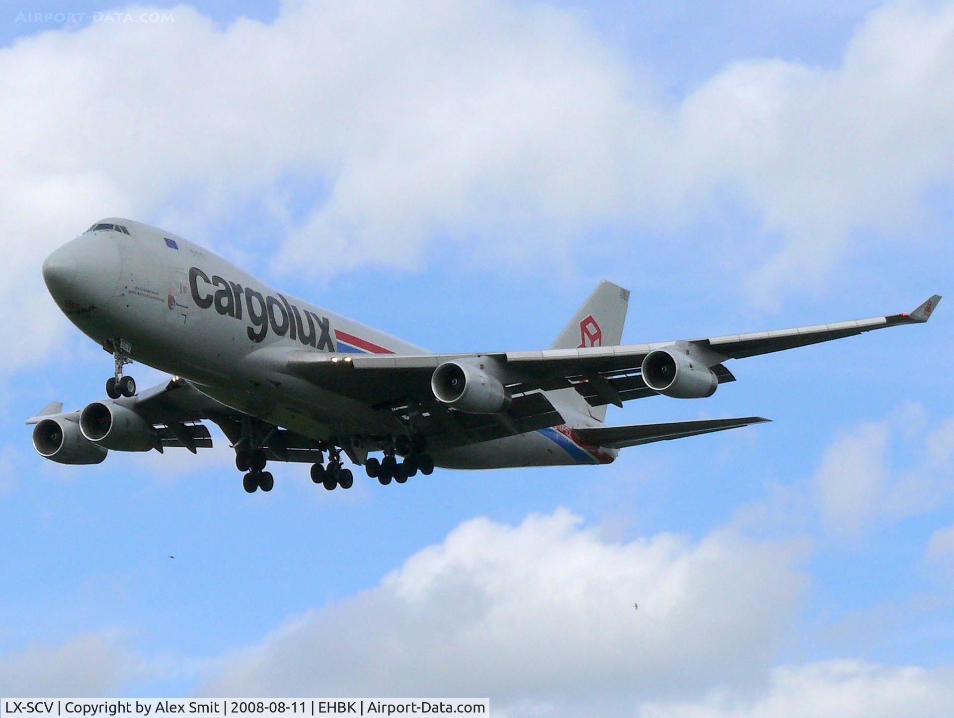 LX-SCV, 2001 Boeing 747-4R7F/SCD C/N 29733, Boeing B747-4R7F (SCD) LX-SCV Cargolux