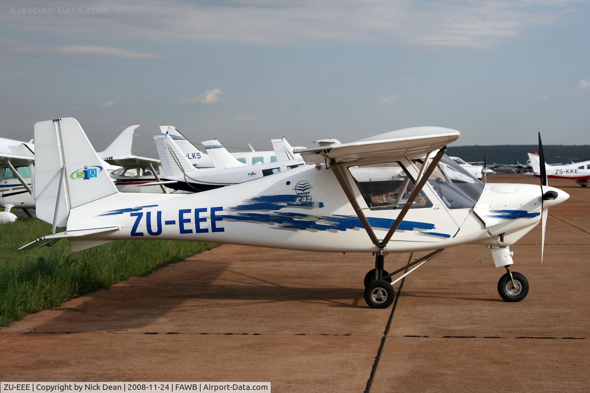 ZU-EEE, 2005 Comco Ikarus C42B C/N 0507-6747, FAWB