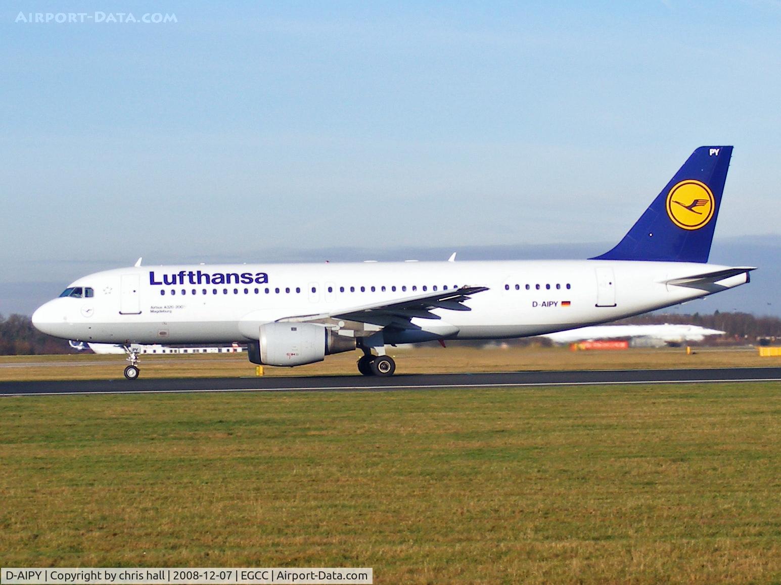 D-AIPY, 1991 Airbus A320-211 C/N 161, Lufthansa