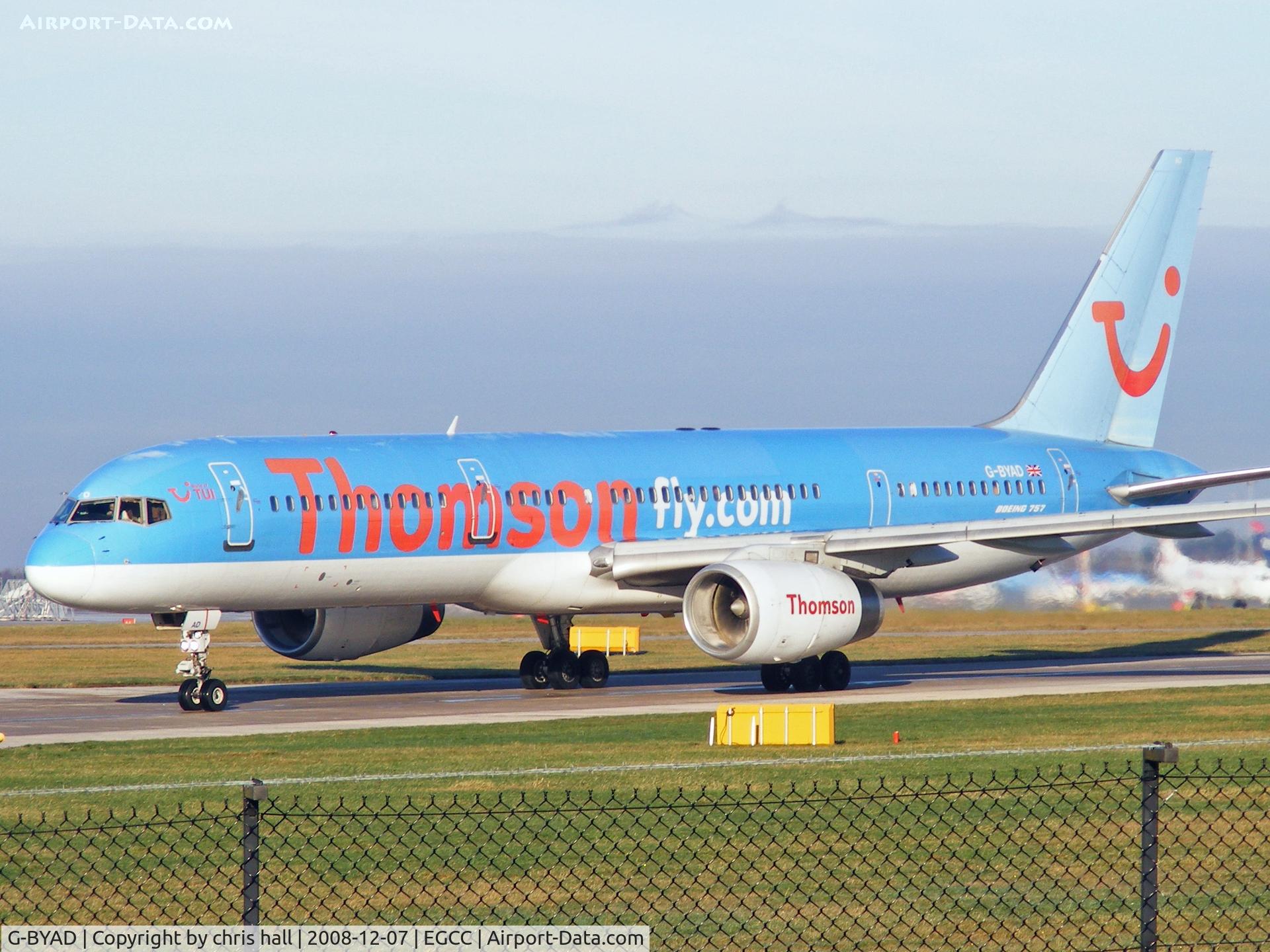 G-BYAD, 1992 Boeing 757-204 C/N 26963, Thomson