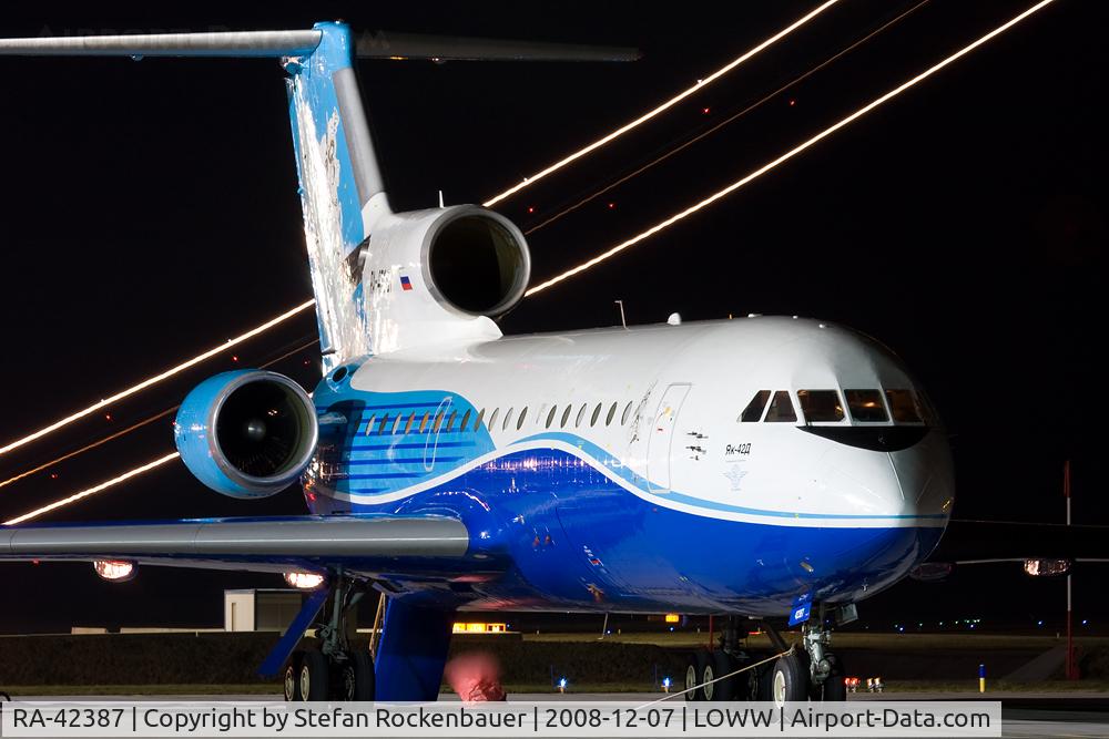 RA-42387, Yakovlev Yak-42D C/N 4520424016436, YAK-42