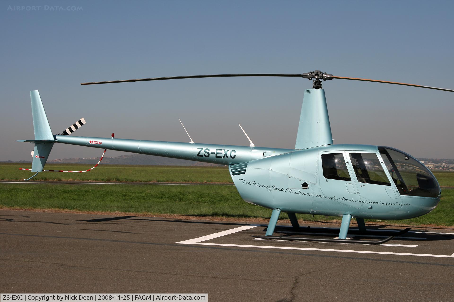 ZS-EXC, 2007 Robinson R44 Raven II C/N 11735, FAGM