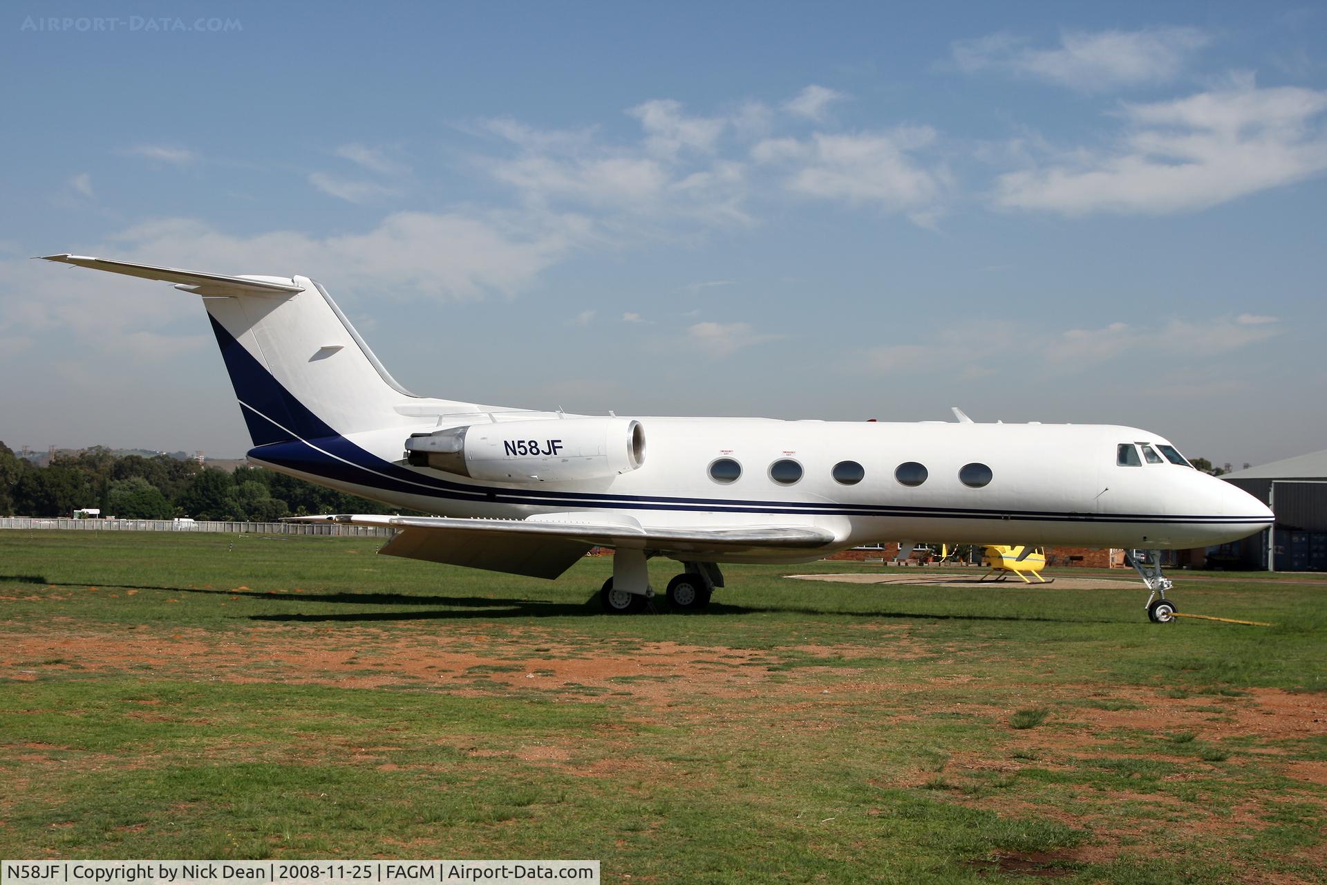 N58JF, 1969 Grumman G-1159 Gulfstream II C/N 65, FAGM