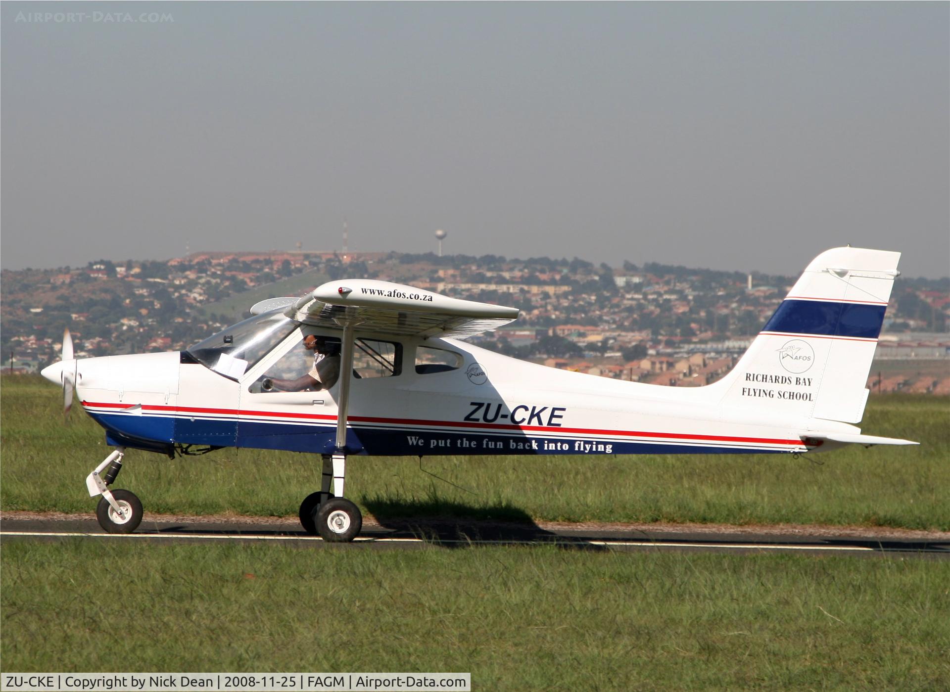 ZU-CKE, Tecnam P-92S Echo C/N 509, FAGM