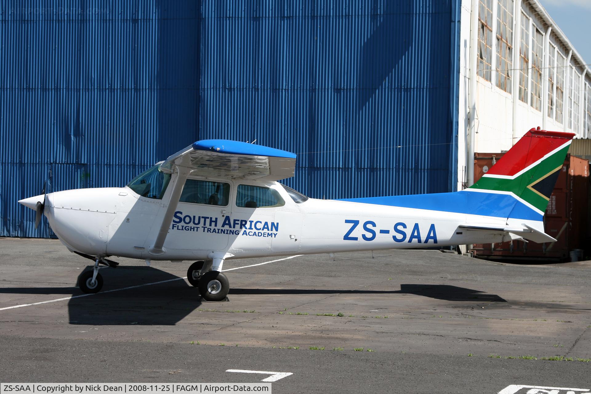 ZS-SAA, Cessna 172M Skyhawk C/N 17263063, FAGM