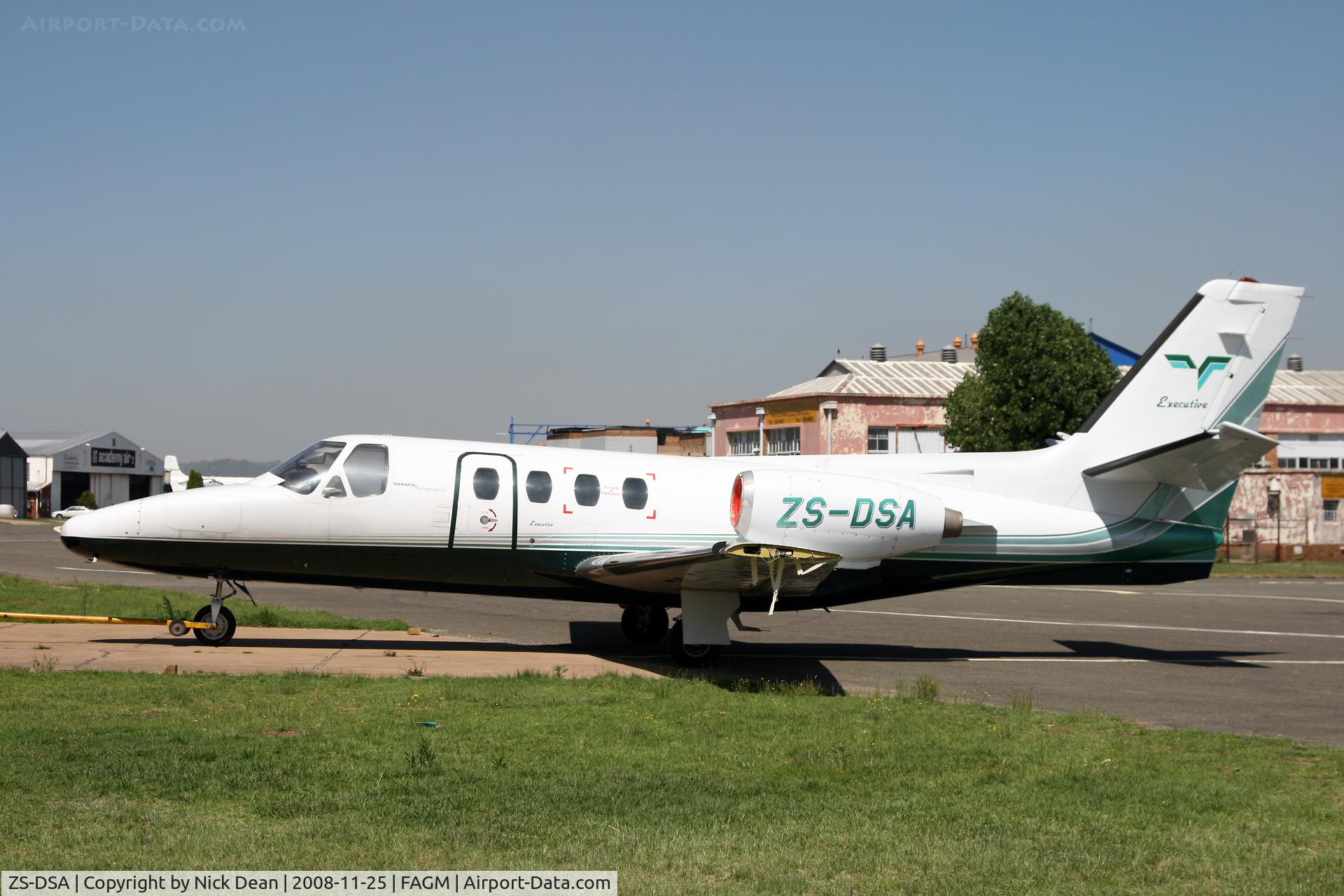 ZS-DSA, 1972 Cessna 500 Citation I C/N 500-0044, FAGM