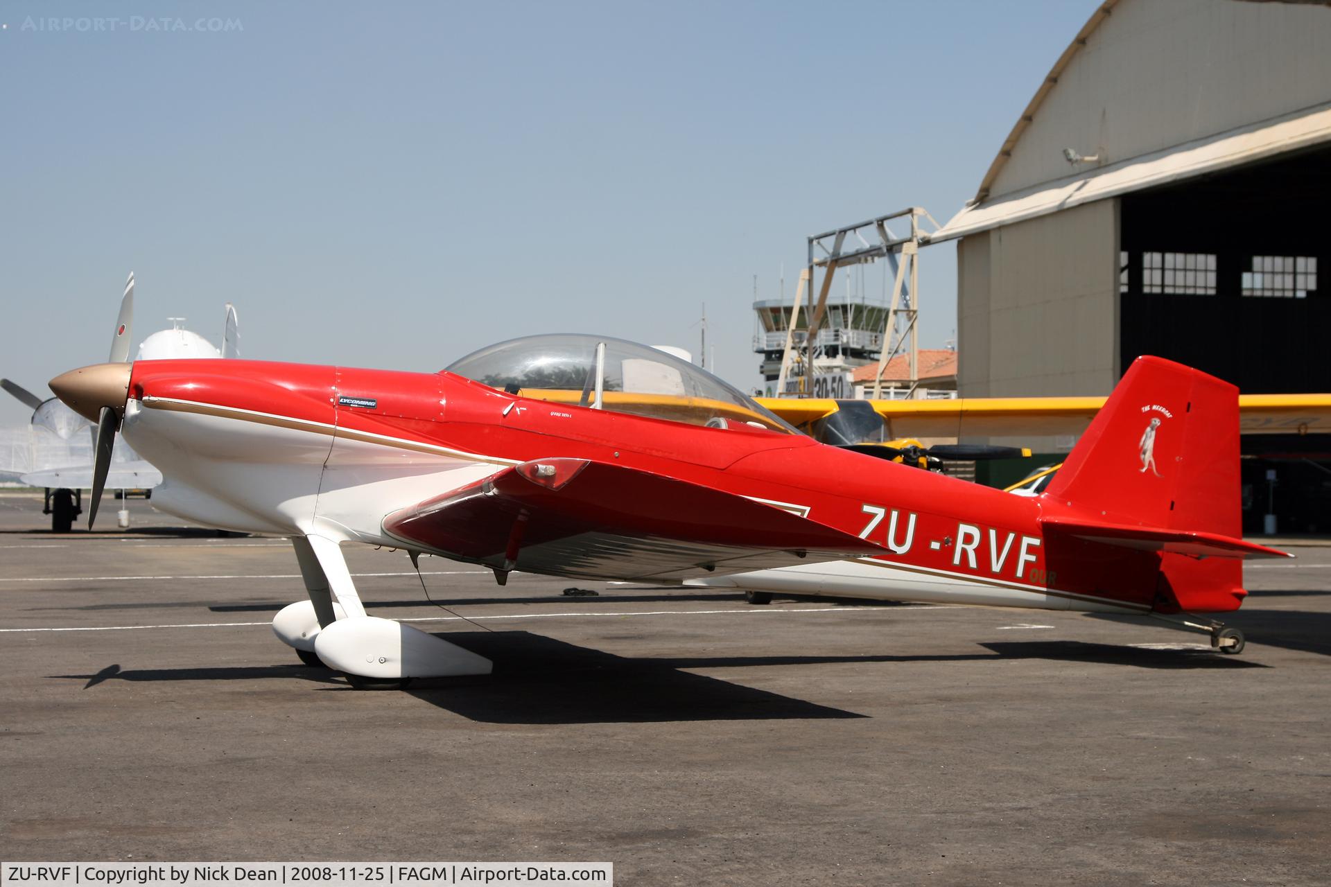 ZU-RVF, Vans RV-4 C/N 2714, FAGM