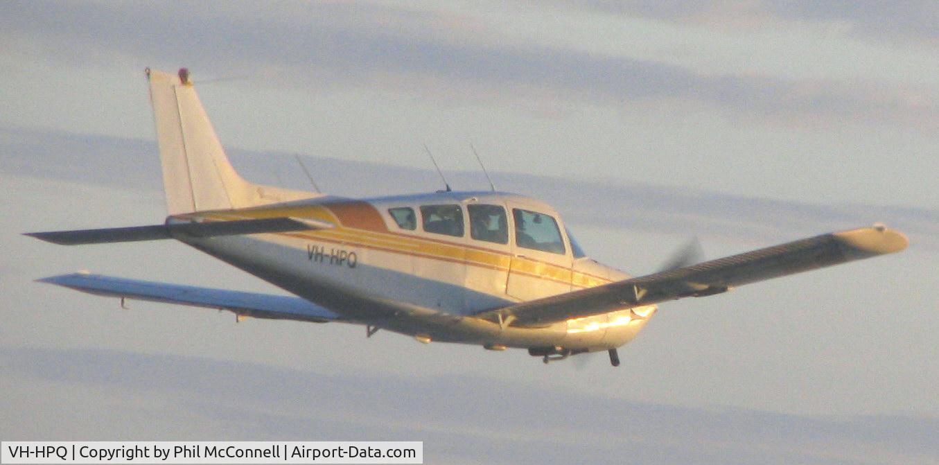 VH-HPQ, 1977 Beech C24R C/N MC-537, Sunrise, Sept 06, Melbourne Australia