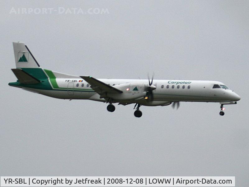 YR-SBL, 1995 Saab 2000 C/N 2000-013, Carpatair Saab 2000