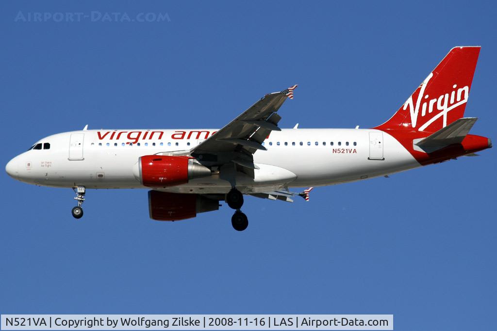 N521VA, 2006 Airbus A319-112 C/N 2773, visitor