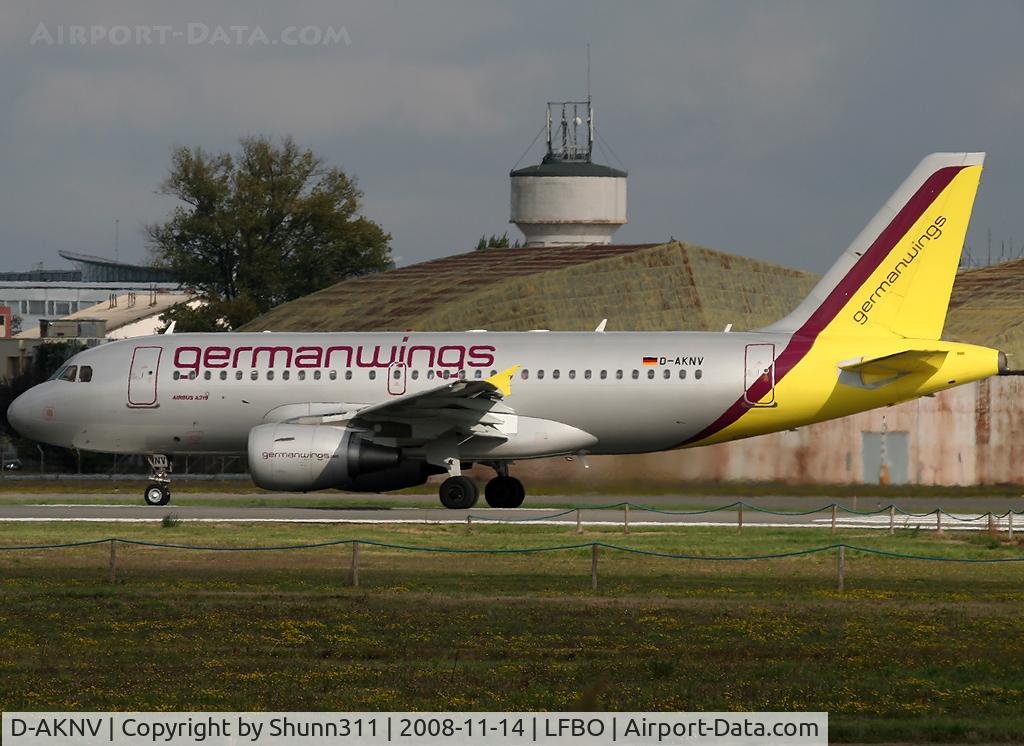 D-AKNV, 2005 Airbus A319-112 C/N 2632, Ready for take off rwy 32R...