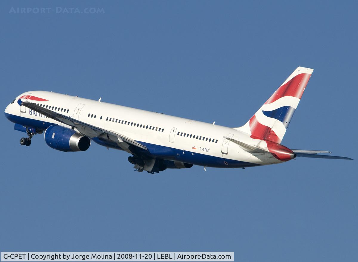 G-CPET, 1998 Boeing 757-236 C/N 29115, Amazing take off..!!!