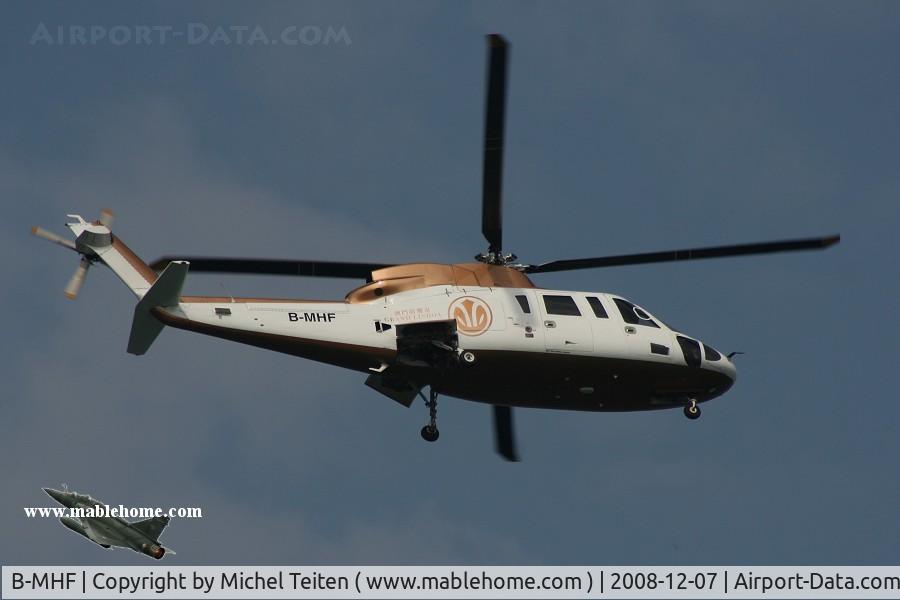 B-MHF, 1997 Sikorsky S-76C+ C/N 760474, Heli Express at Hong Kong Shun Tak Centre