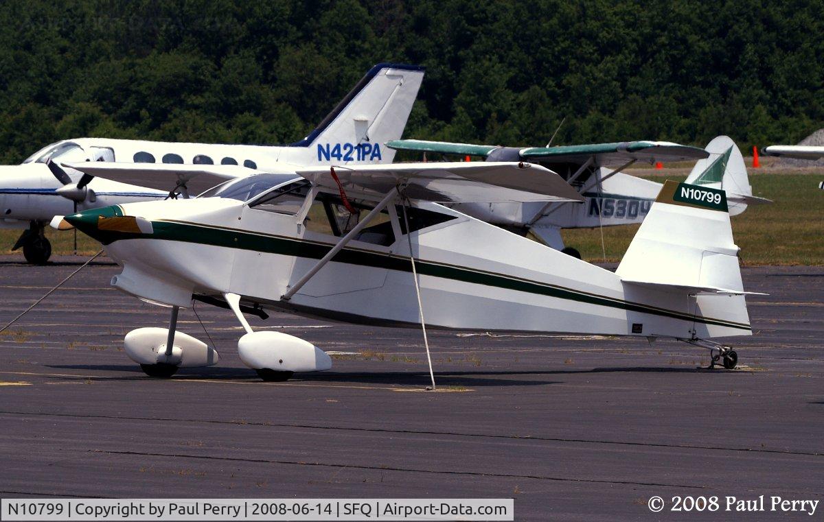 N10799, 2004 Wittman W-10 Tailwind C/N 97-1064, Fairly new bird, only a few years since her build