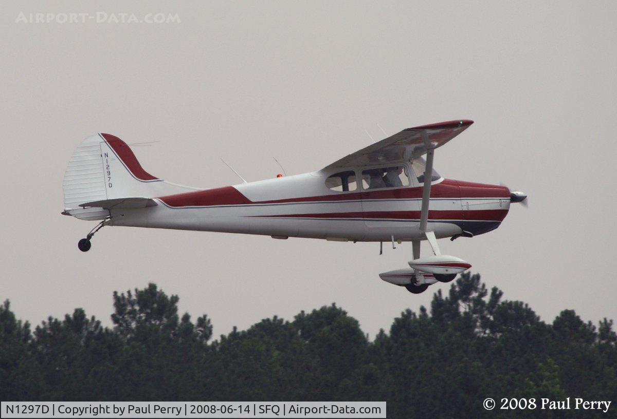 N1297D, 1951 Cessna 170A C/N 19873, Cruising on out