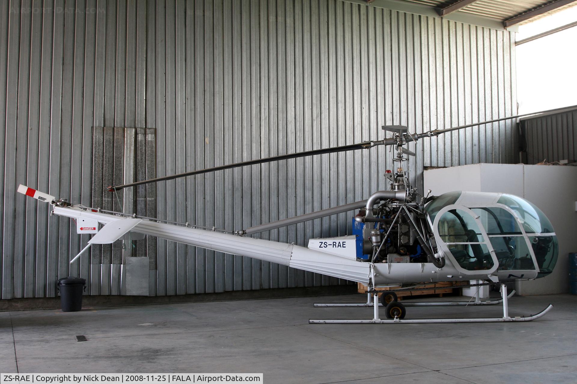 ZS-RAE, 1963 Hiller 360 UH-12E C/N 2246, FALA