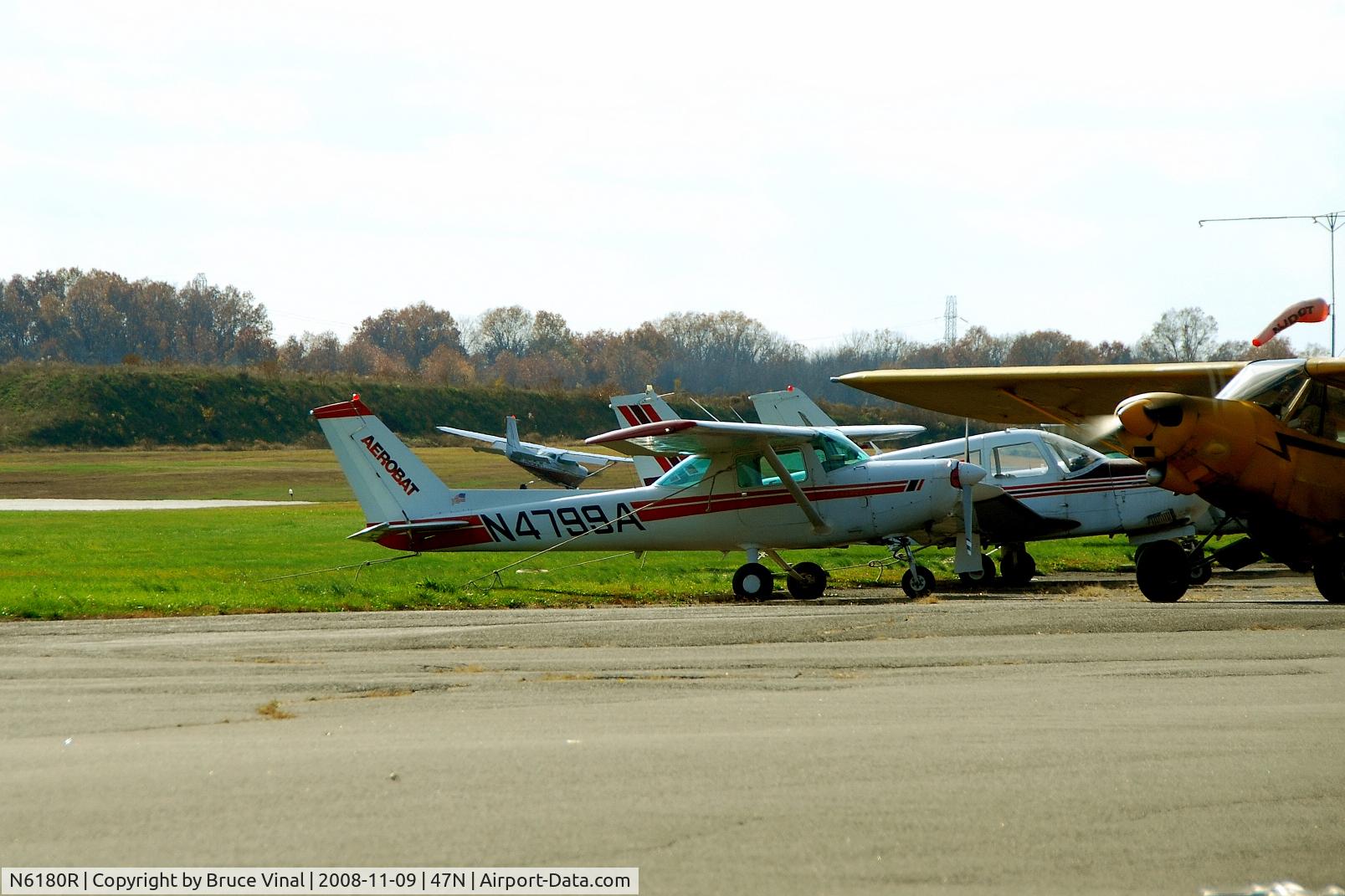 N6180R, 1979 Cessna 172RG Cutlass RG C/N 172RG0105, Prop strike