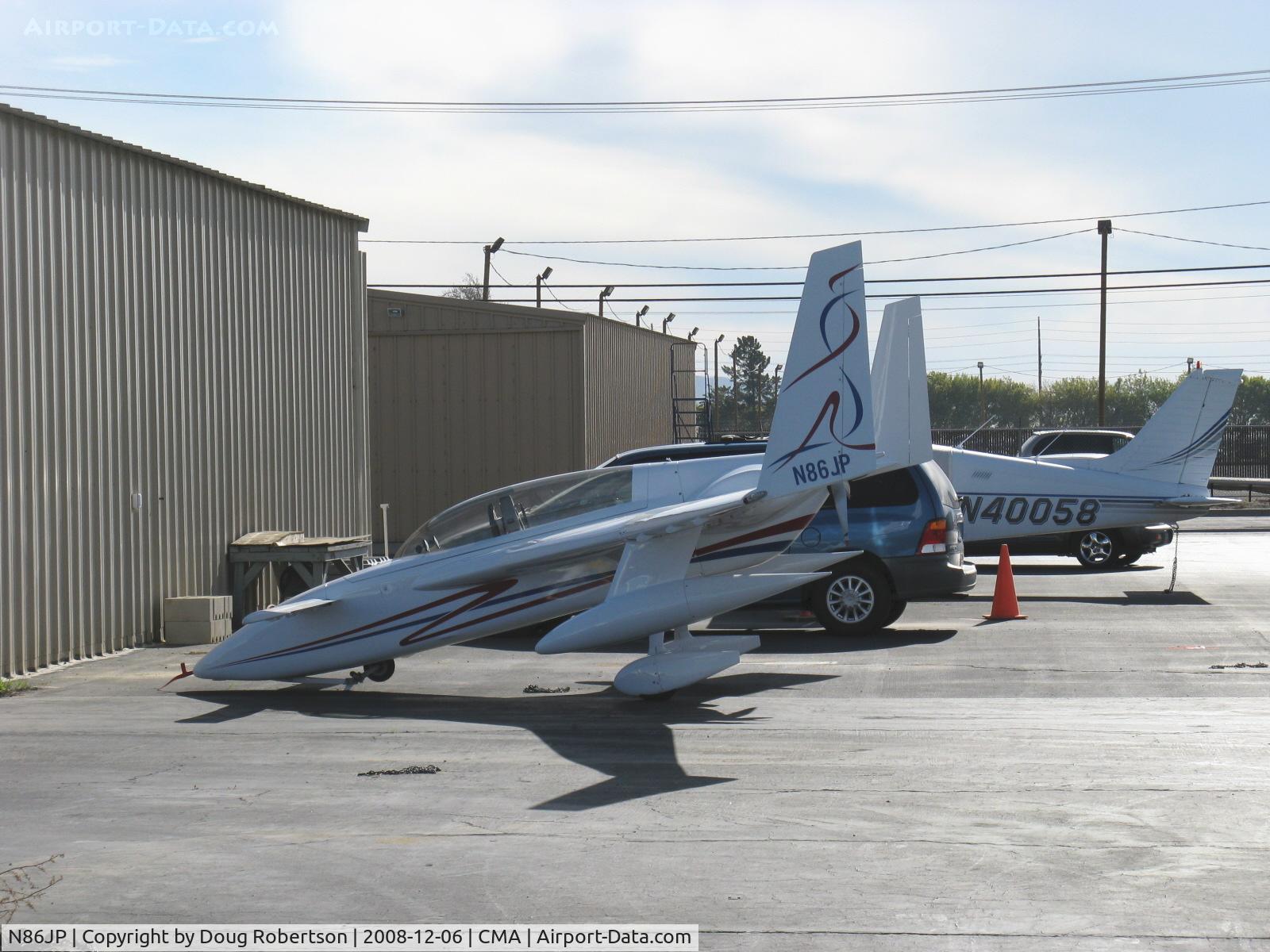 N86JP, 1986 Rutan Long-EZ C/N 839, 1986 Potter LONG EZE camard, Lycoming O-235 115 Hp