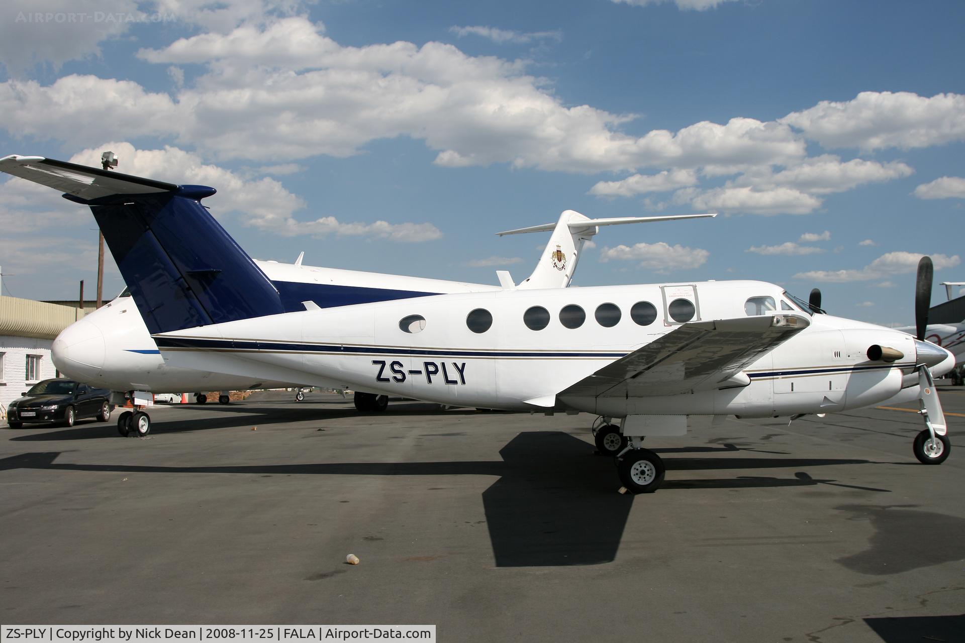 ZS-PLY, 1980 Beech 200 Super King Air C/N BB-687, FALA
