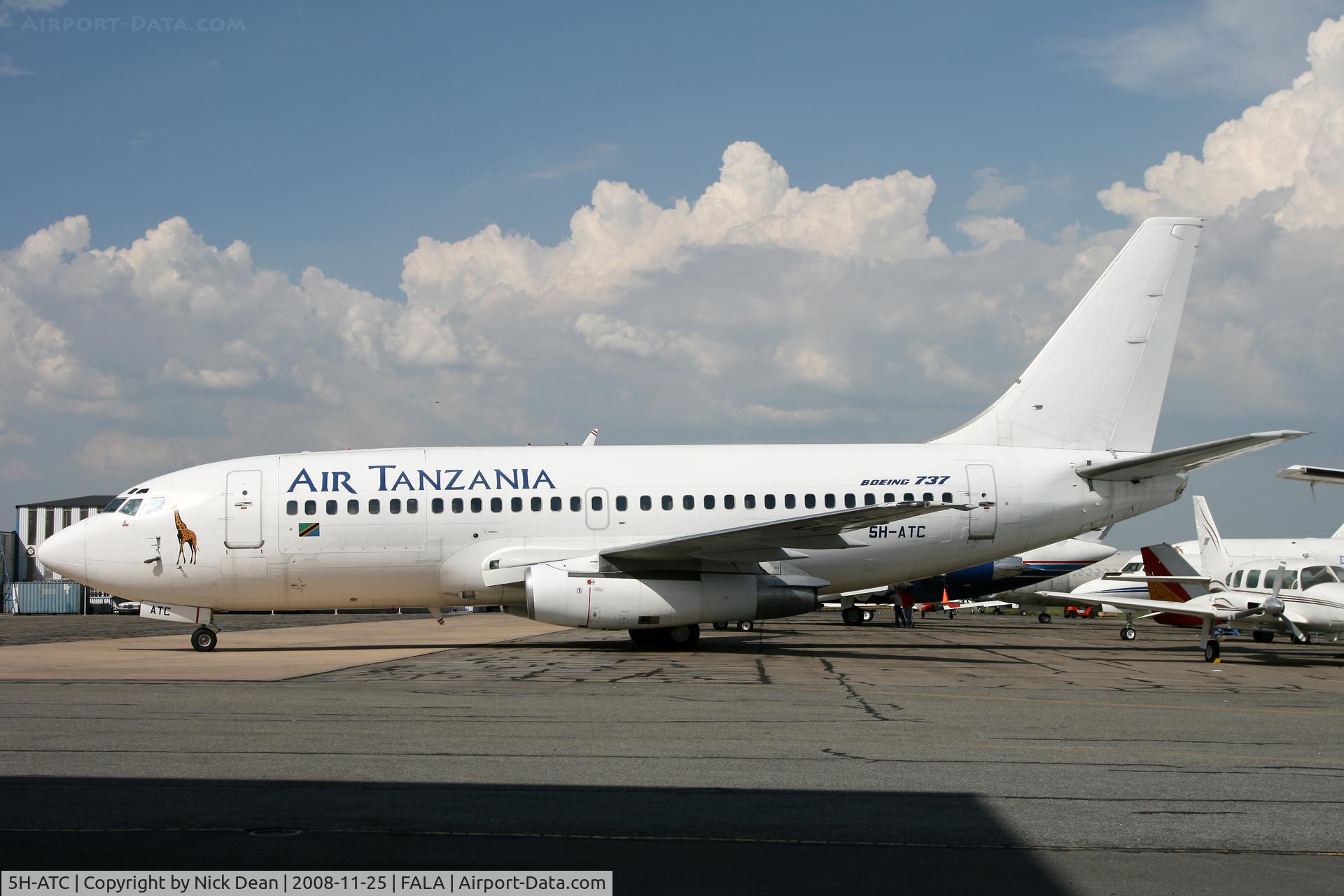 5H-ATC, 1978 Boeing 737-2R8C C/N 21710/546, FALA