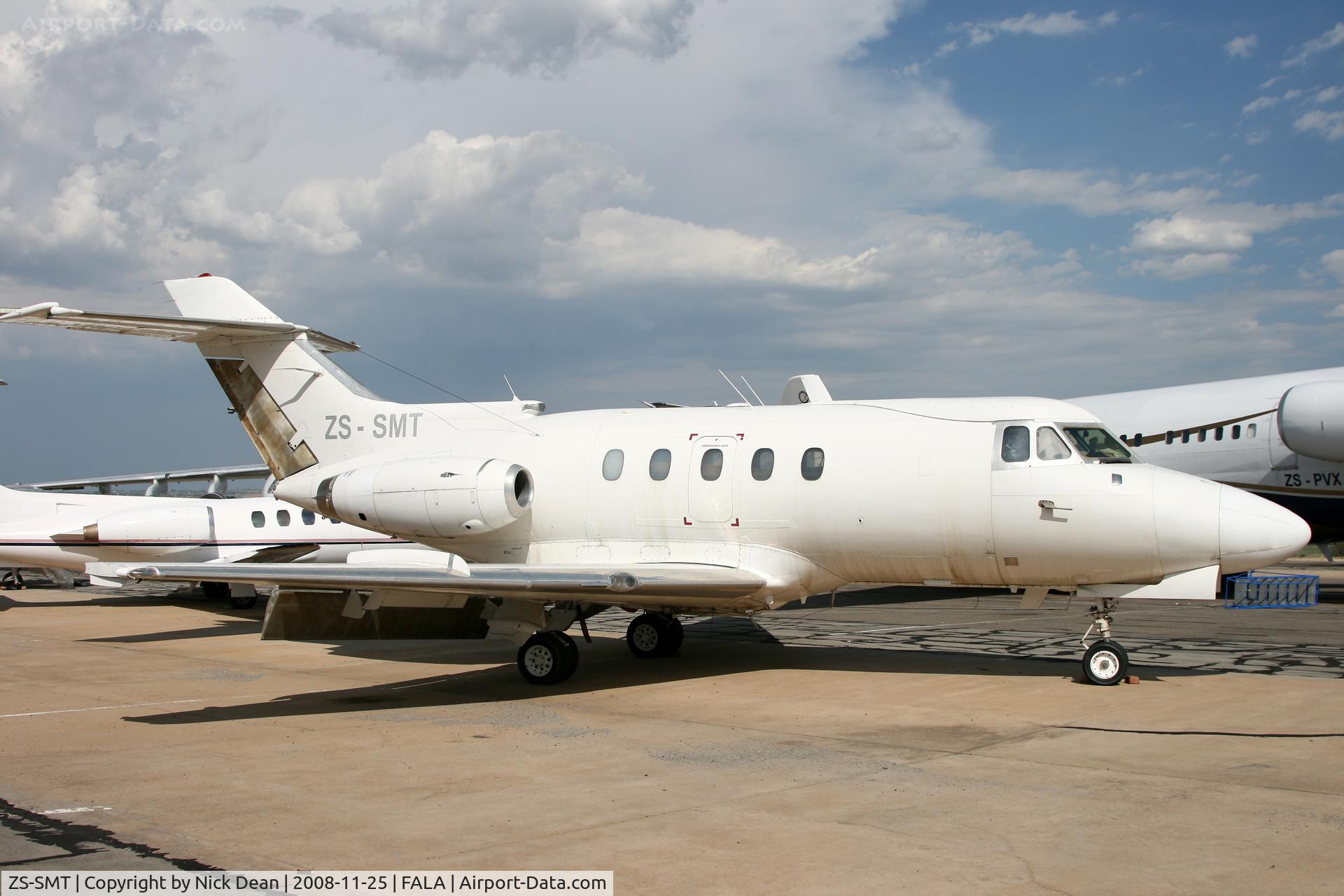 ZS-SMT, 1967 Hawker Siddeley HS.125 Series 3B C/N 25128, FALA