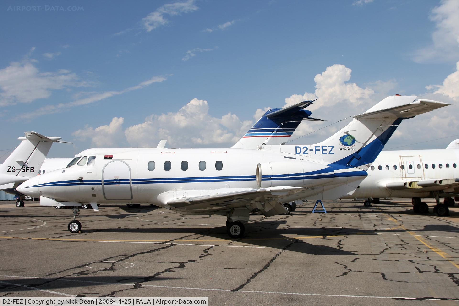 D2-FEZ, 1969 Hawker Siddeley HS.125 Series F3B/RA C/N 25171, FALA