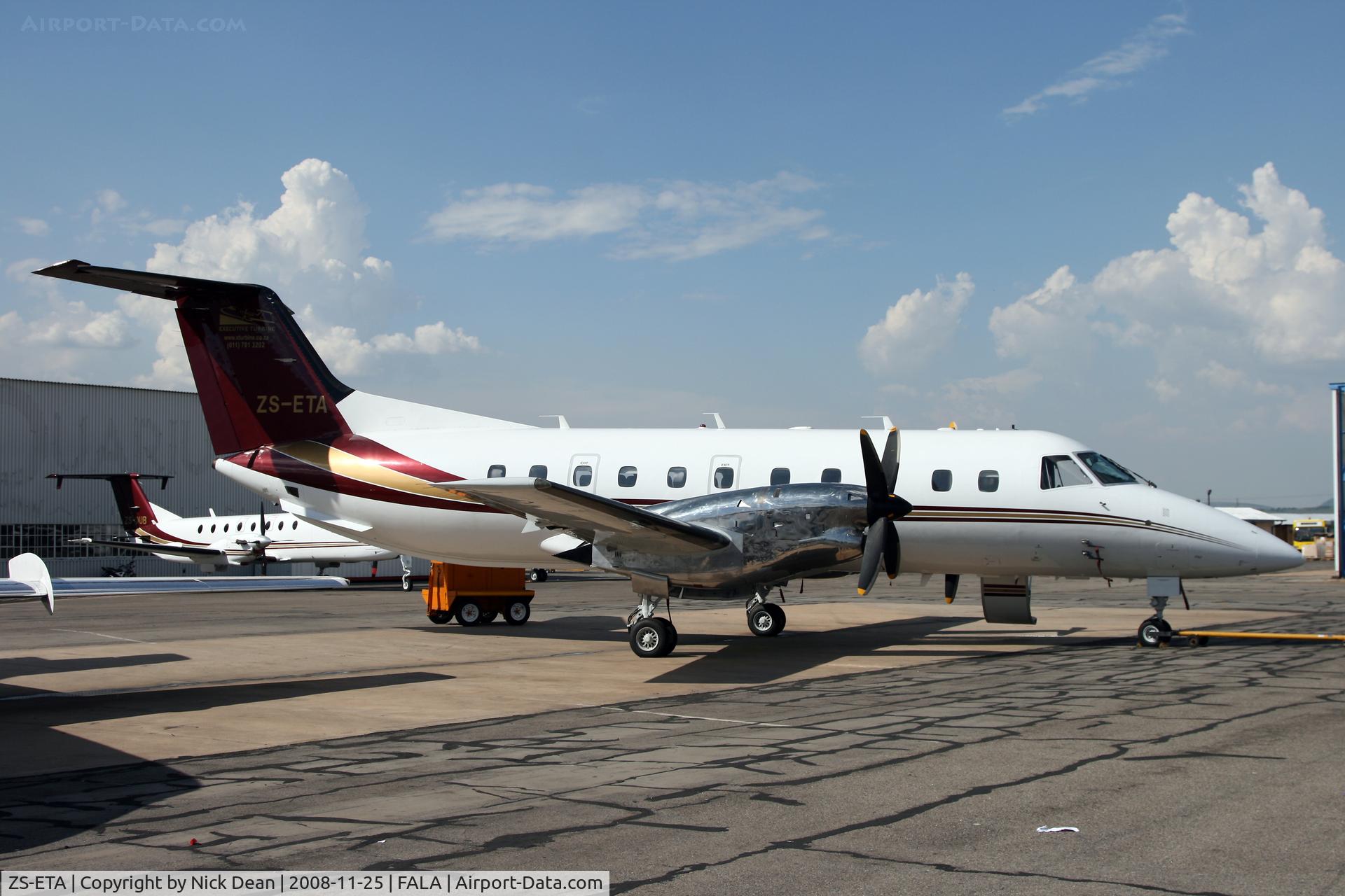 ZS-ETA, 1992 Embraer EMB-120 Brasilia C/N 120277, FALA