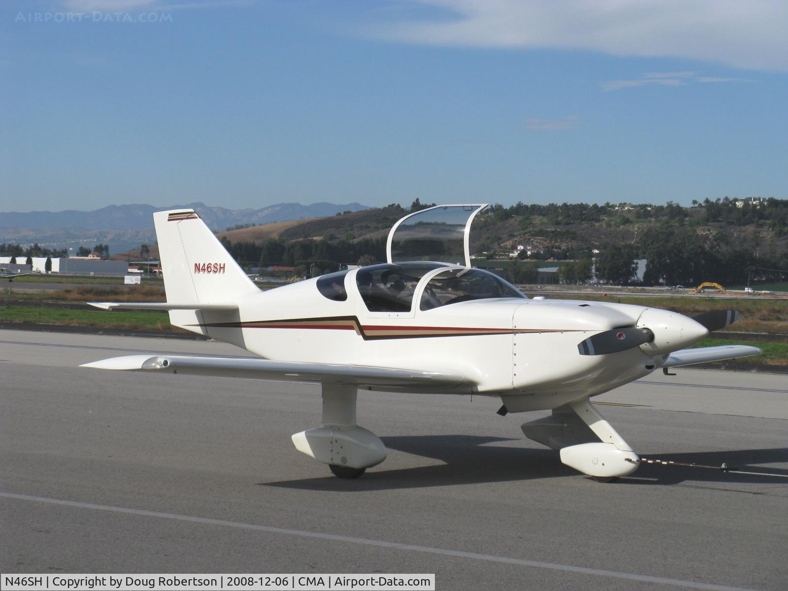 N46SH, 1987 Stoddard-Hamilton Glasair FT C/N 172, 1987 Alley GLASAIR F T, Lycoming IO-360, taxi