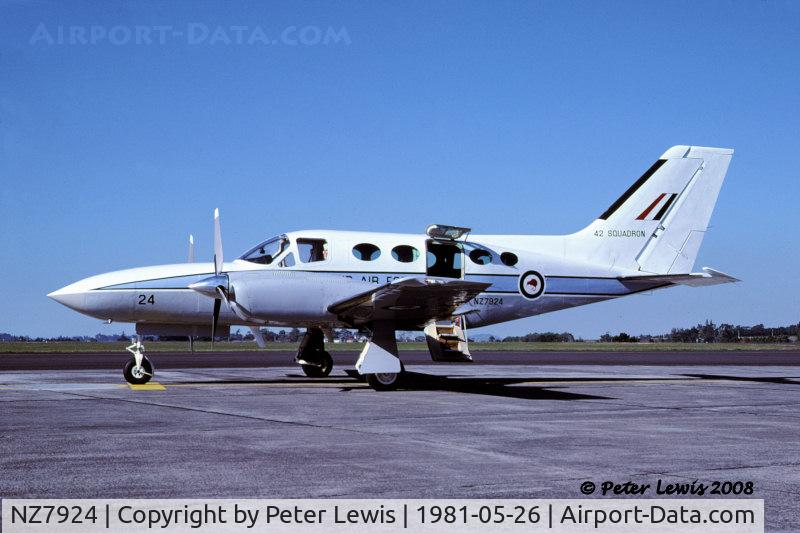 NZ7924, 1981 Cessna 421C Golden Eagle Golden Eagle C/N 421C-1024, RNZAF - 42Sdn