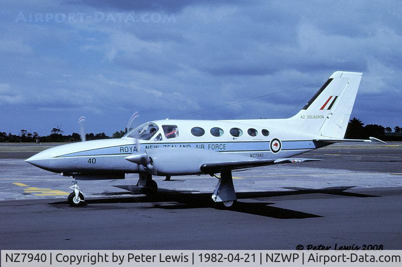 NZ7940, Cessna 421C Golden Eagle C/N 421C1023, RNZAF