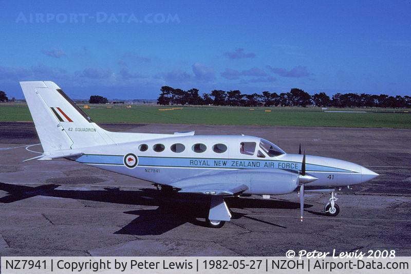 NZ7941, 1981 Cessna 421C Golden Eagle Golden Eagle C/N 421C-1024, RNZAF