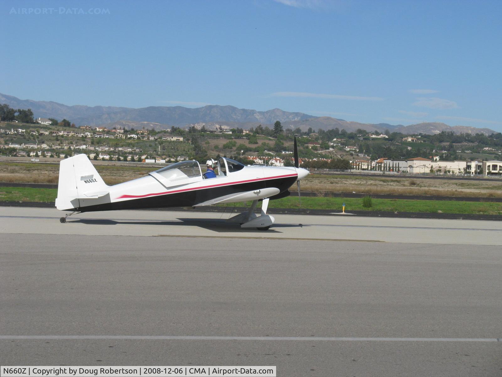 N660Z, Vans RV-6 C/N 22218, Kalisz VAN's RV-6, taxi