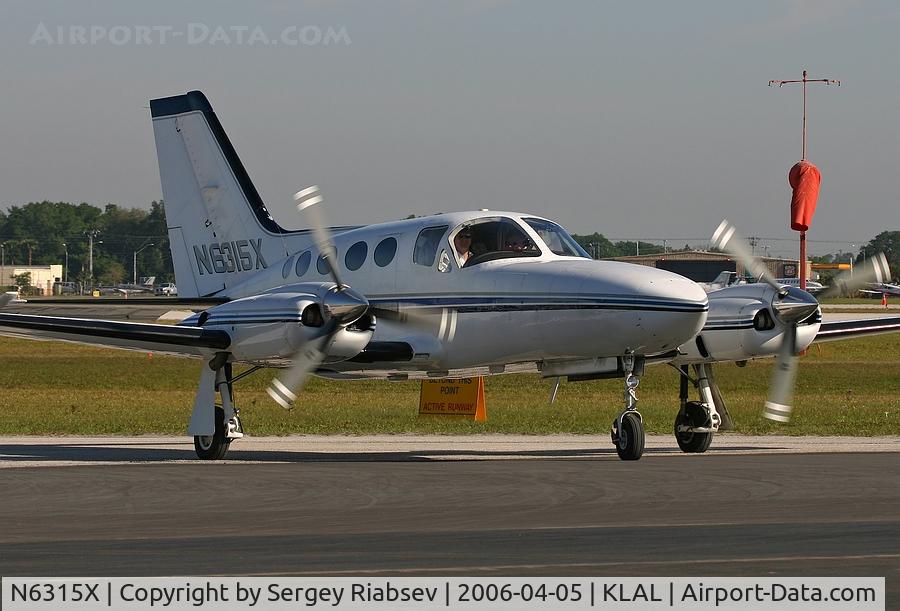 N6315X, 1981 Cessna 421C Golden Eagle C/N 421C1003, Sun-n-fun 2006