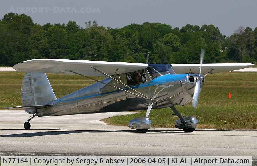 N77164, 1946 Cessna 120 C/N 11626, Sun-n-fun 2006