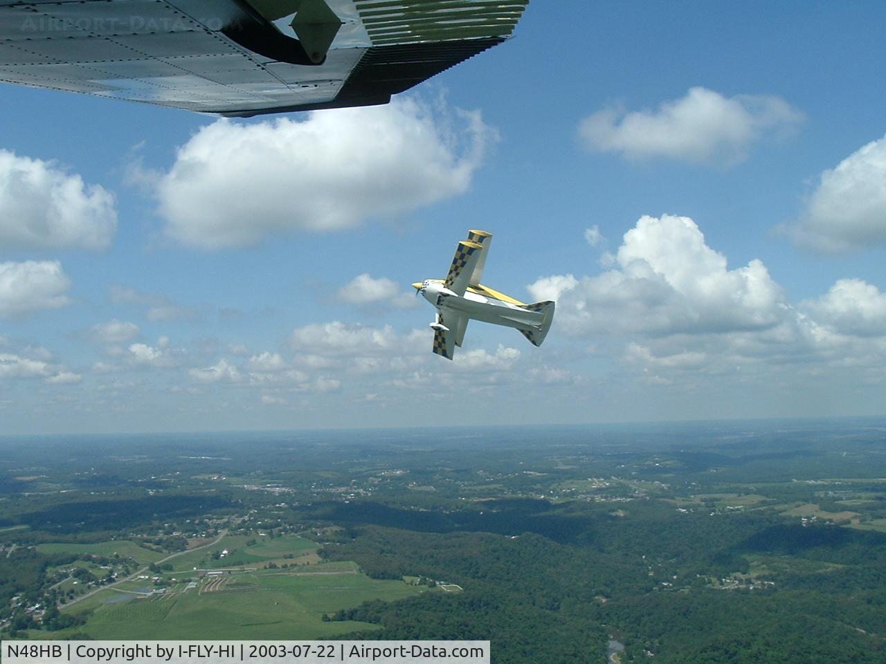 N48HB, 2008 Sorrell SNS-7 Hiperbipe C/N 0287, Peal off