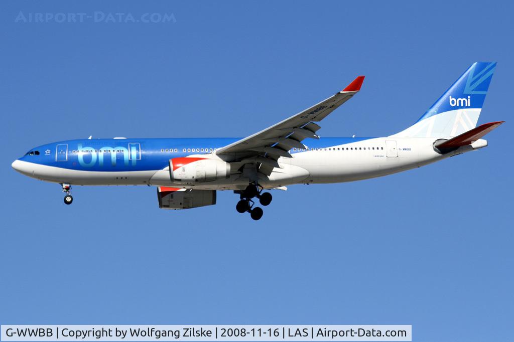G-WWBB, 2001 Airbus A330-243 C/N 404, visitor