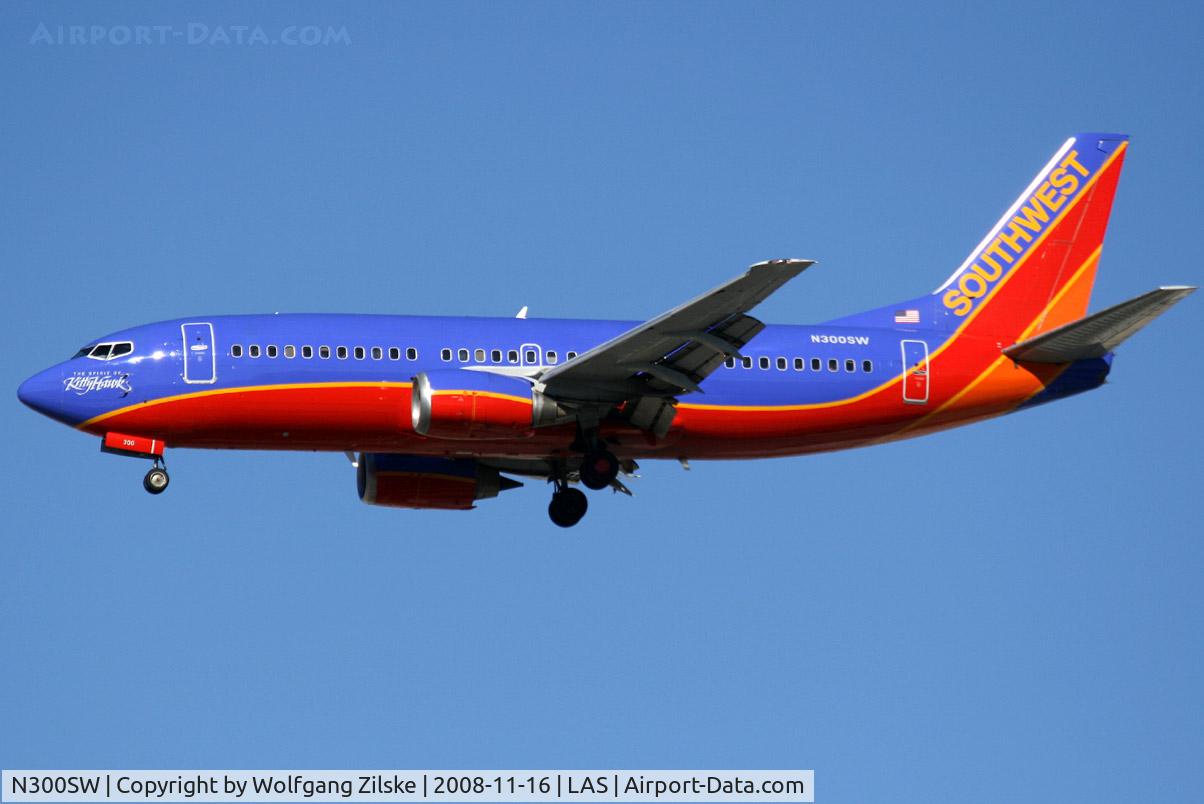 N300SW, 1984 Boeing 737-3H4 C/N 22940, visitor