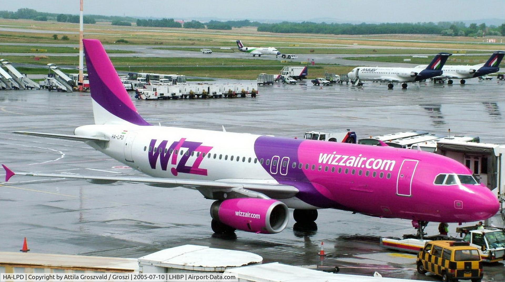 HA-LPD, 2002 Airbus A320-233 C/N 1902, Ferihegy 2. International Airport - LHBP - Hungary