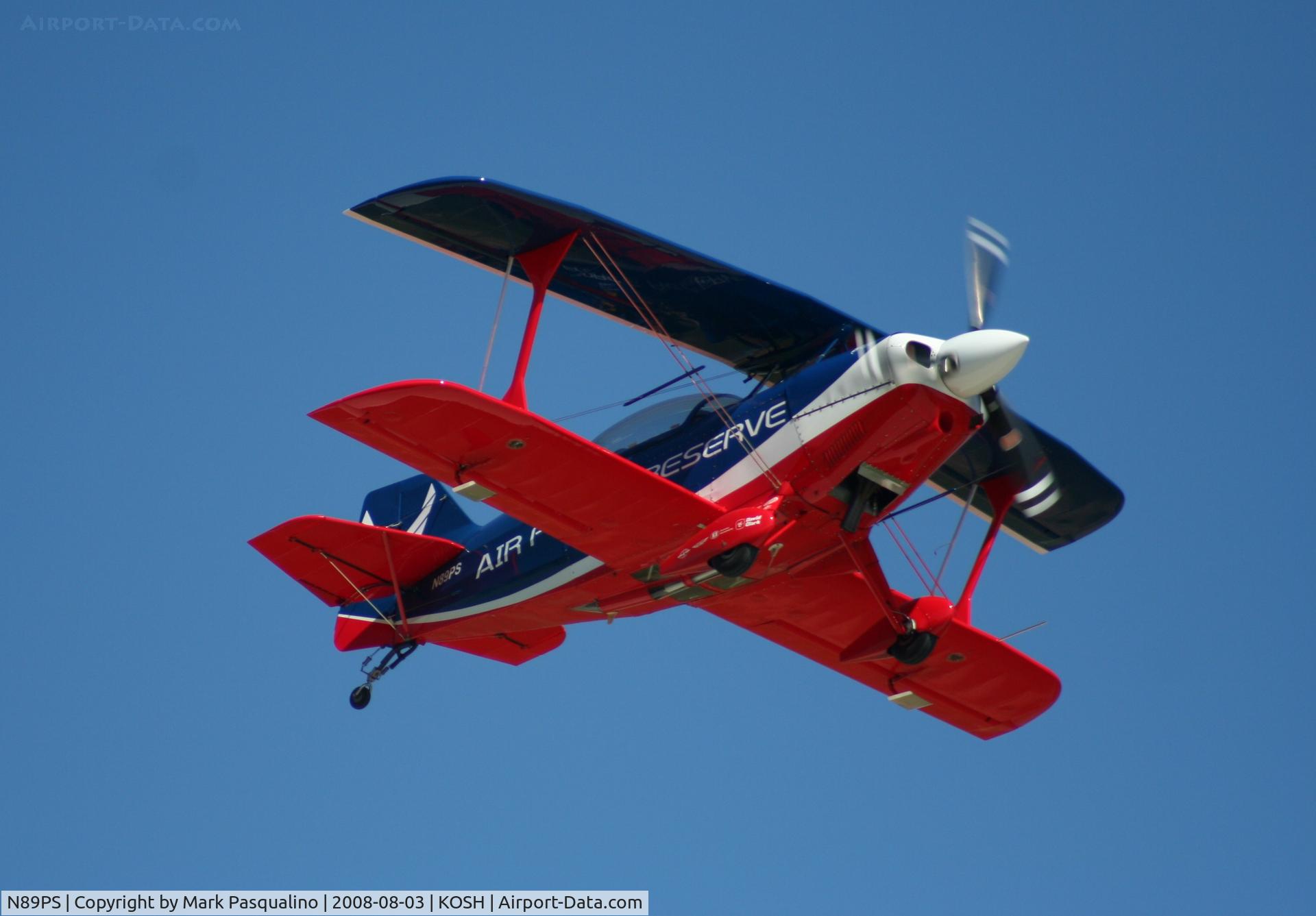 N89PS, 1998 Aviat Pitts S-2C Special C/N 6013, Pitts S-2C