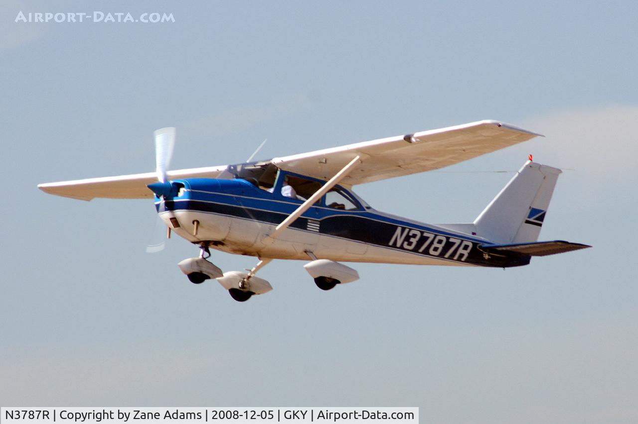 N3787R, 1966 Cessna 172H C/N 17255587, At Arlington Municipal
