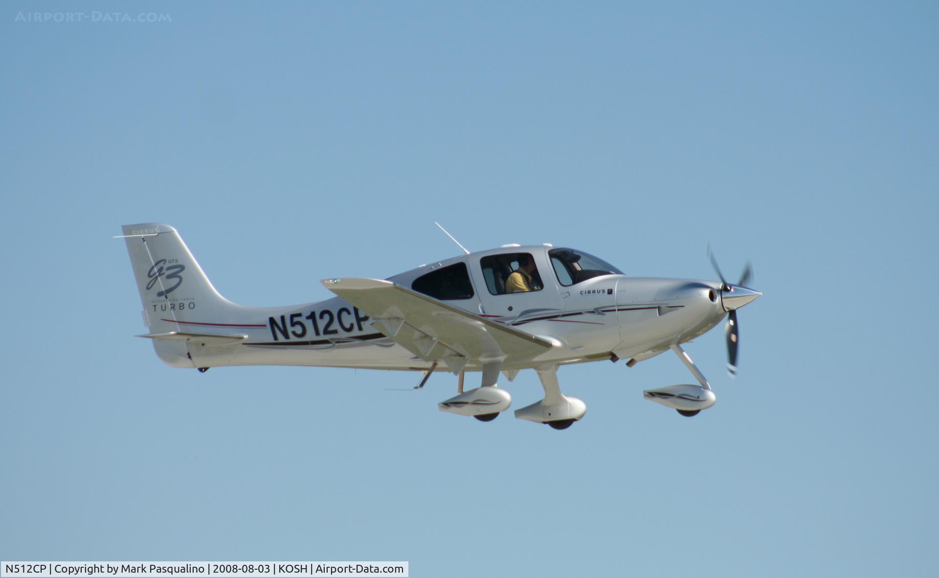 N512CP, 2008 Cirrus SR22 G3 GTS Turbo C/N 3169, SR22