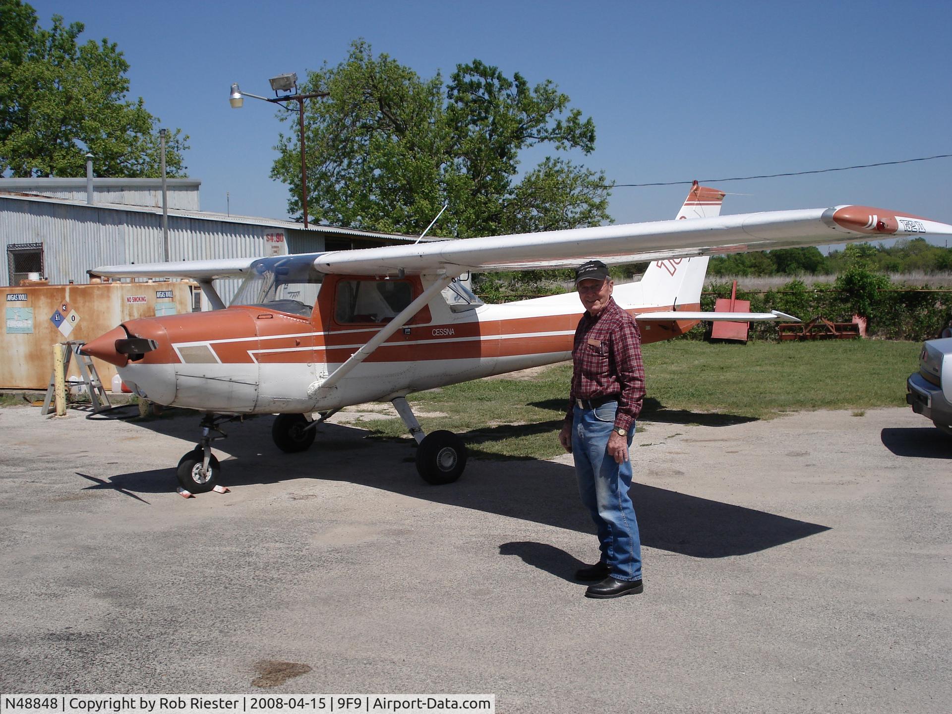 N48848, 1978 Cessna 152 C/N 15281000, Russ and the Orange Missile.